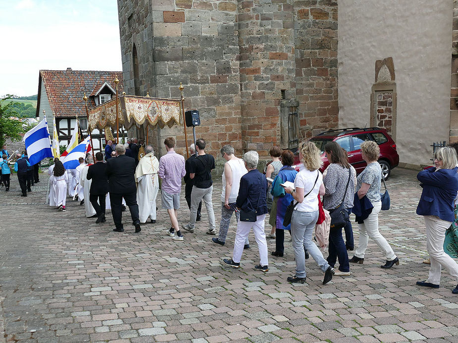 Bittprozession am Pfingstmontag (Foto: Karl-Franz Thiede)